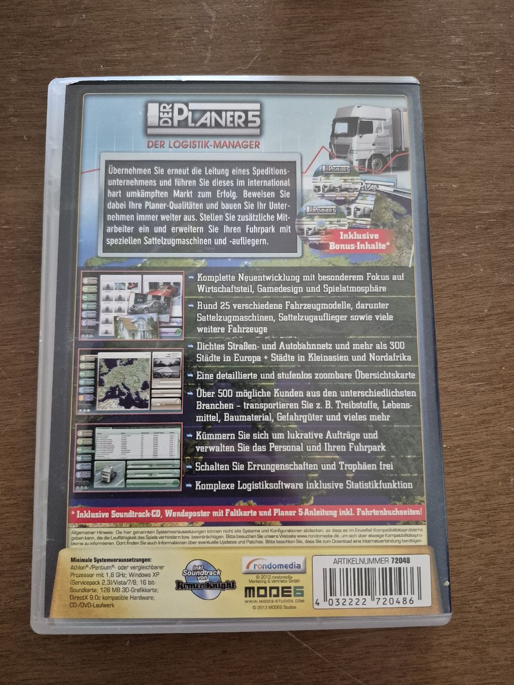 Giochi: Der Planer 5 - PC CD-ROM - Logistik Simulation - Top! – Usato da Gossau SG venduto da Rachel1997 1