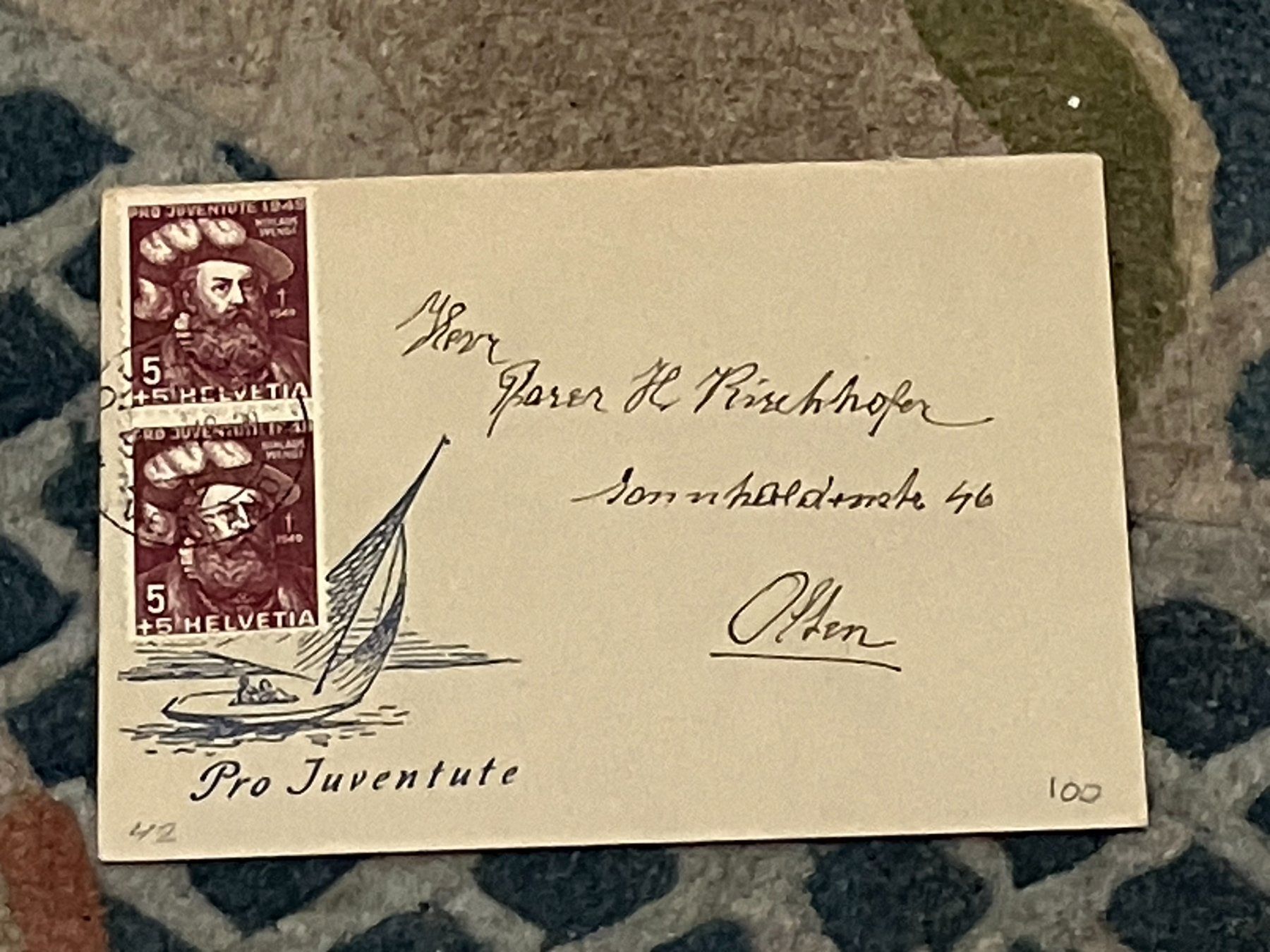 Alle Briefmarken: 1 Brieflein Pro Juventute – Neu (gemäss Beschreibung) aus Koblenz von mar_c2pj