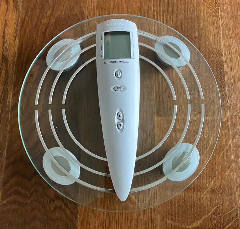 Hanson Digital Glass Body Fat Bathroom Scale Kaufen auf Ricardo