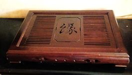 Grand présentoir/socle en bois Japon
