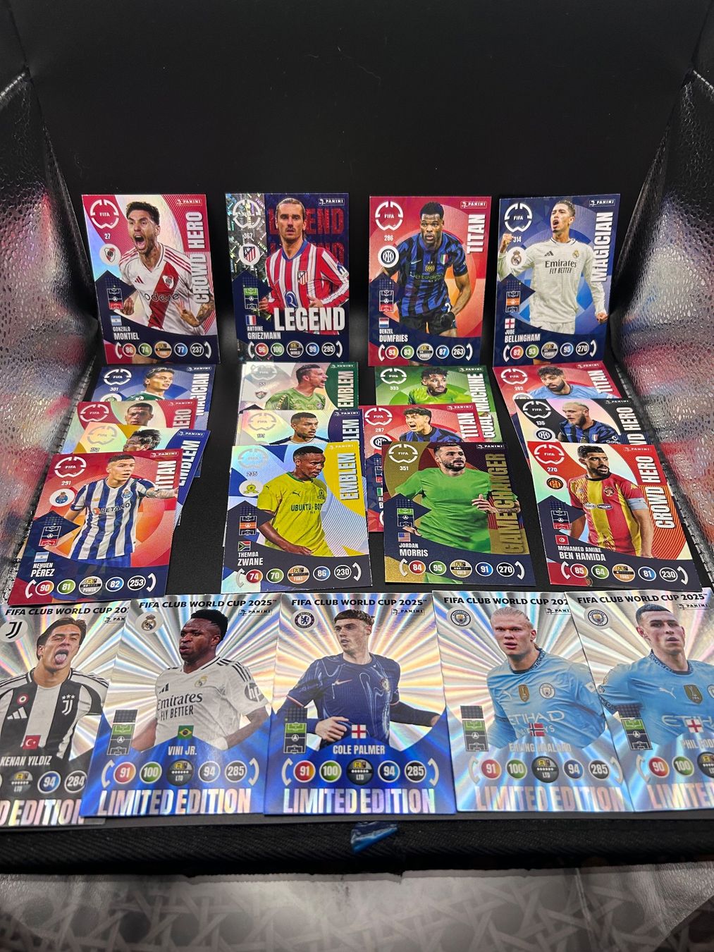 Panini Sammelbilder & Trading cards: Panini Club World Cup (61 Karten) Bundle mit coolen Inserts – Neu (gemäss Beschreibung) aus Zürich von sfr_77p9