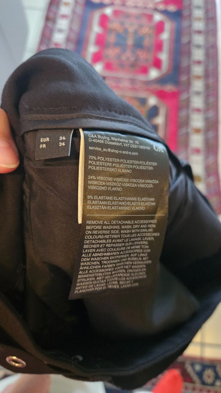 C&A Pantaloni: Pantaloni C&A tg.34 nuovi – Nuovo (secondo la descrizione) da Melano venduto da H-Sara 2