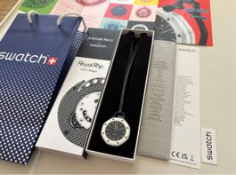 Swatch x Audemars piguet royal pop "ocho negro"