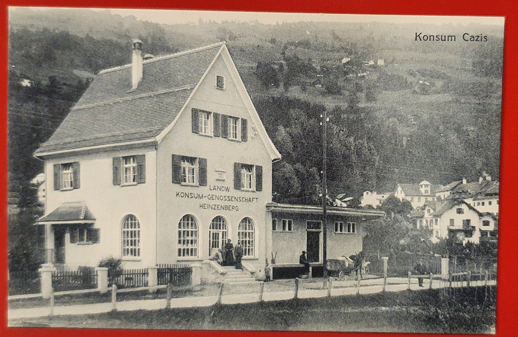 Cartoline postali: Cazis - Konsum, TOP – Usato da Kreuzlingen venduto da Rschweiz1