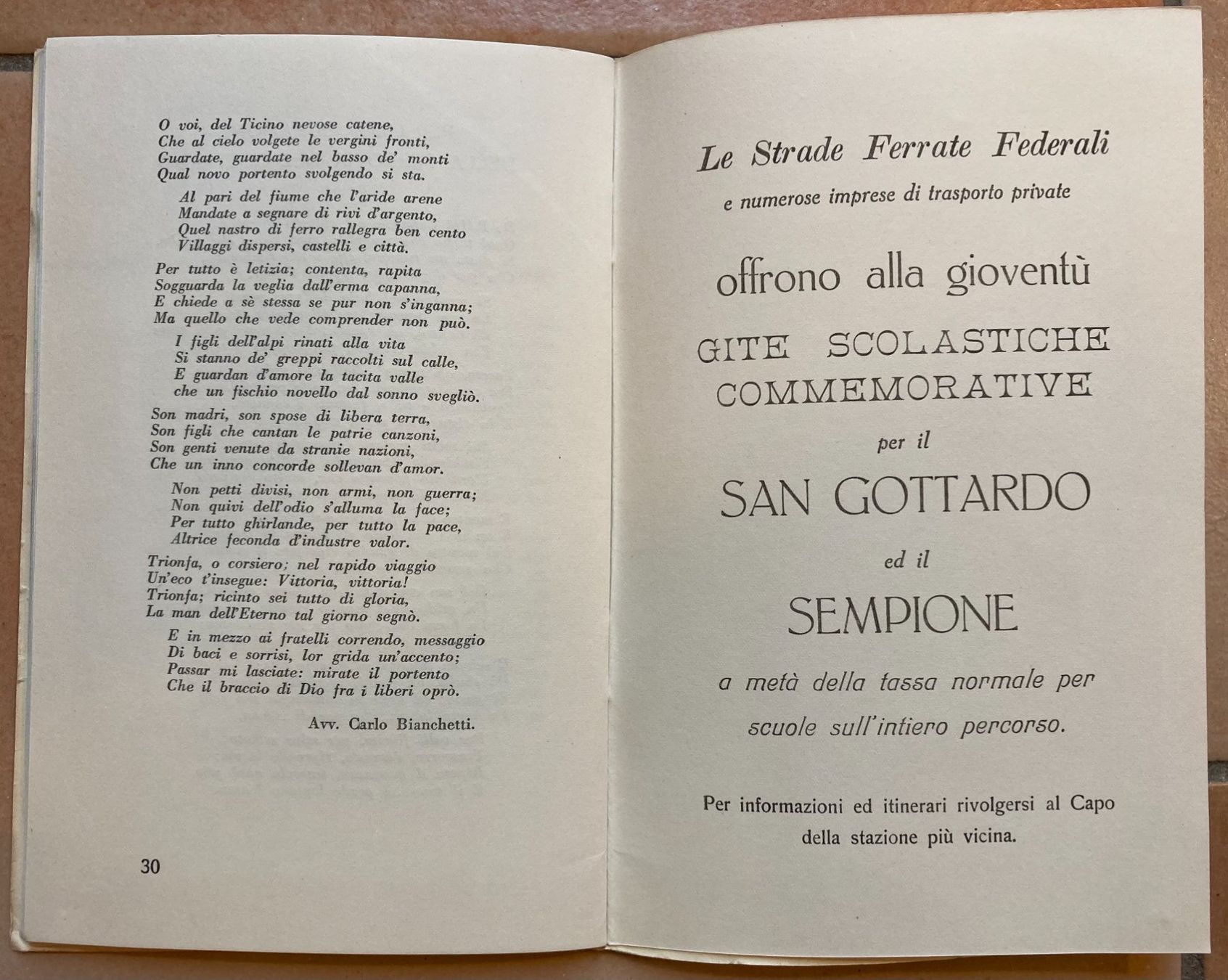 Bücher & Karten: S.F.F. - Ferrovia del Gottardo - 50 Anni - 1932 – Gebraucht aus Versoix von  8