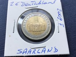 2 Euro Deutschland 2009 F.  Saarland