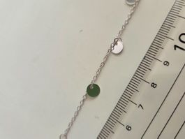Fuss / Handkette, Modeschmuck, silbrig