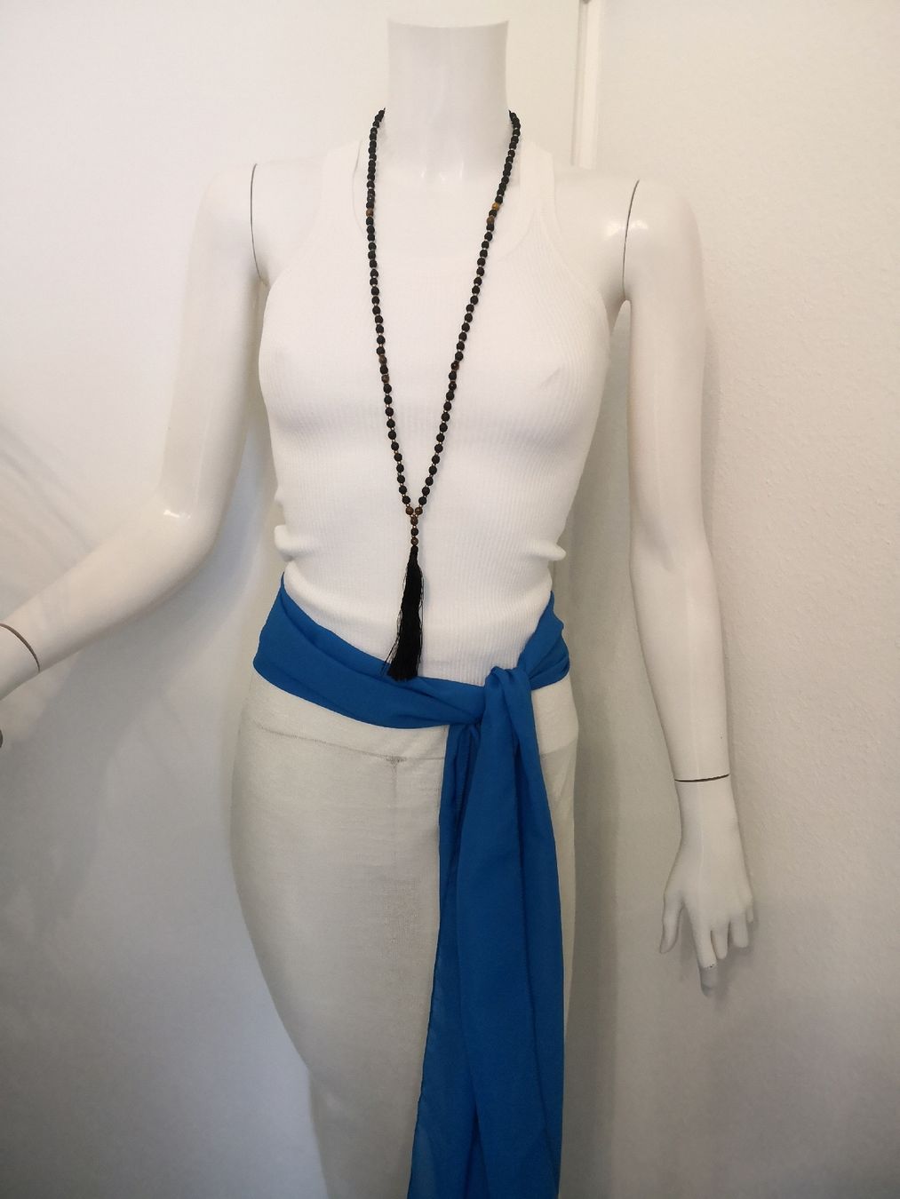Gürtel: 🤩BOHO-CHIC CHIFFON-GüRTEL BLAU NEU – Neu (gemäss Beschreibung) aus Olten von Naja-Twins-Twins 5