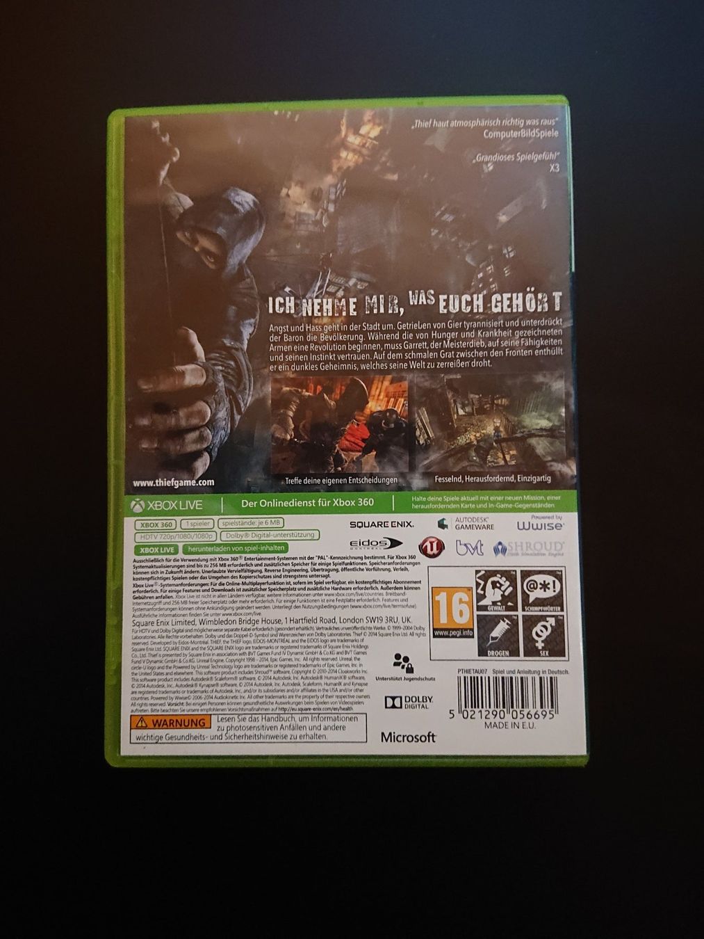 Giochi: Microsoft XBOX 360 - Thief - Deutsch - komplett – Usato da Liestal venduto da LukiTrade 2