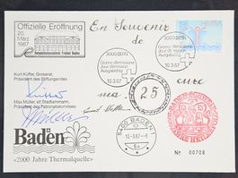 CL23 Enveloppe + Timbre Suisse 1987