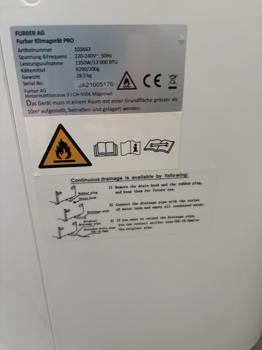 Klimageräte: Klimagerät – Neu (gemäss Beschreibung) aus Rorbas von Lizard79 2