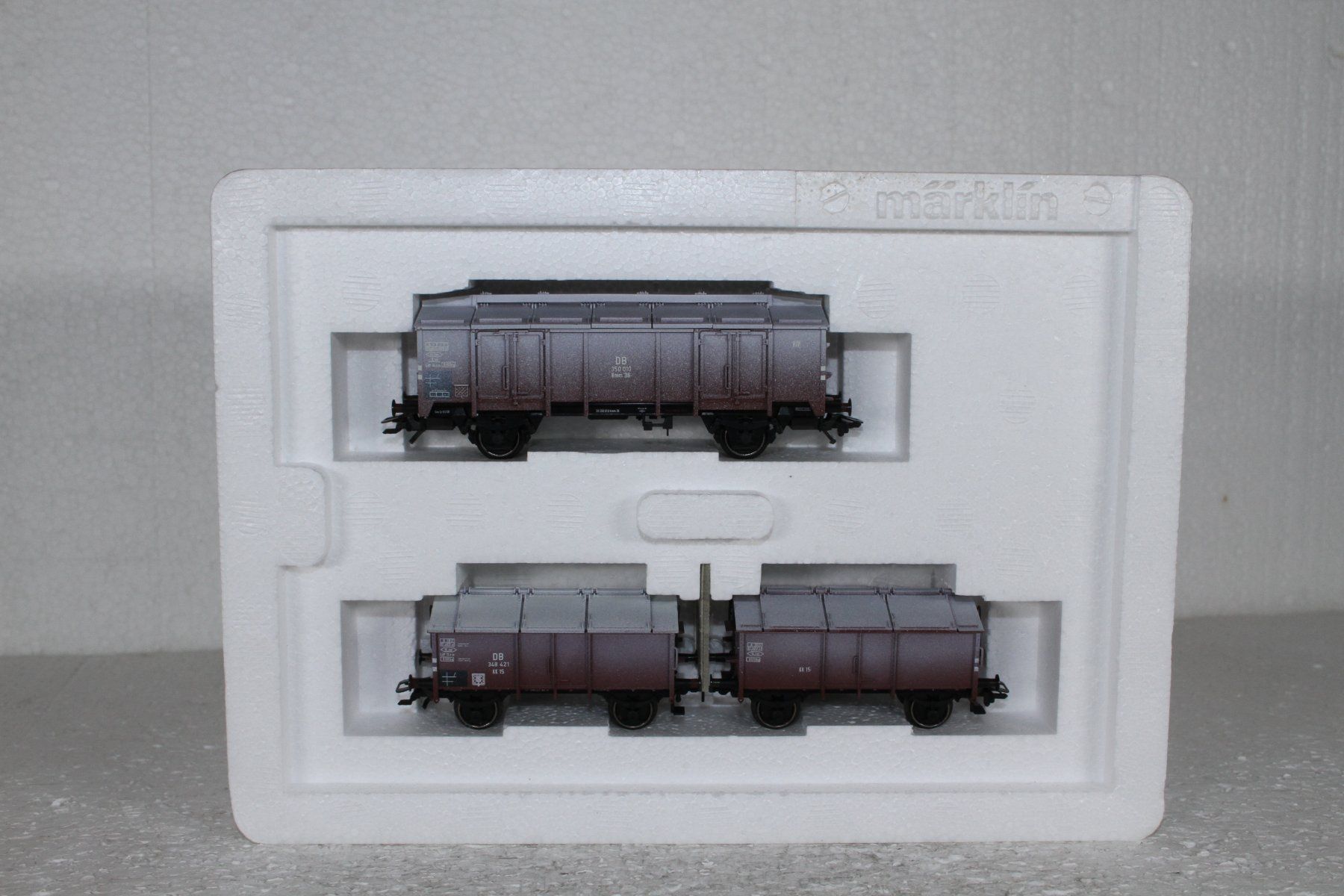 Märklin Modelleisenbahnen: Märklin 46194 Wagen-Set ´Hochofen-Kalk´ – Neu (gemäss Beschreibung) aus Triesen von cor_62ts 1