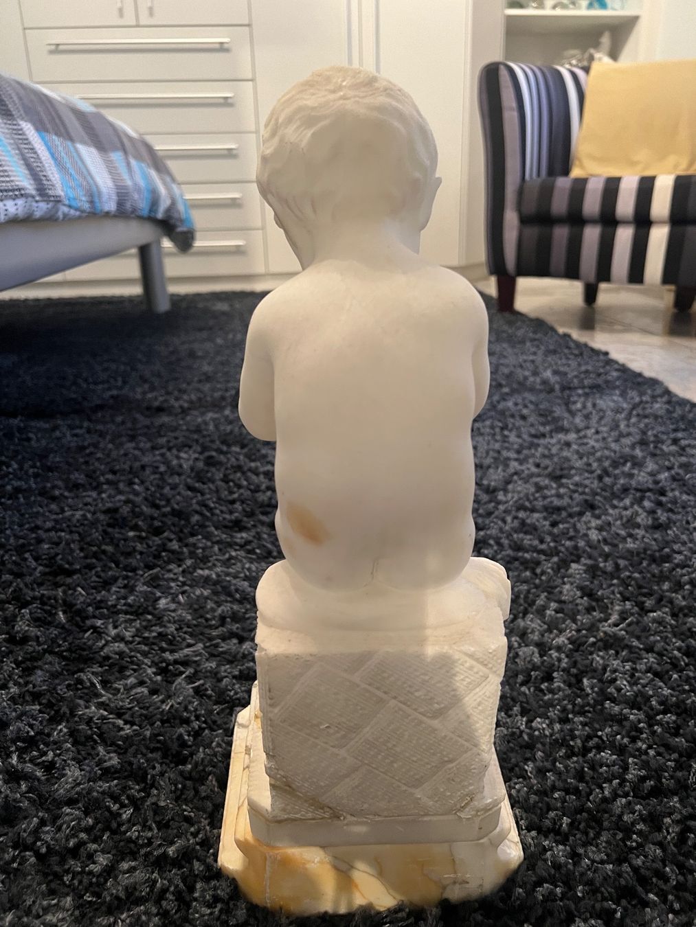 Sculture & Statue: Figur Skulptur Marmor?Granit? massiv alt – Usato da Wil venduto da fuschti01 3