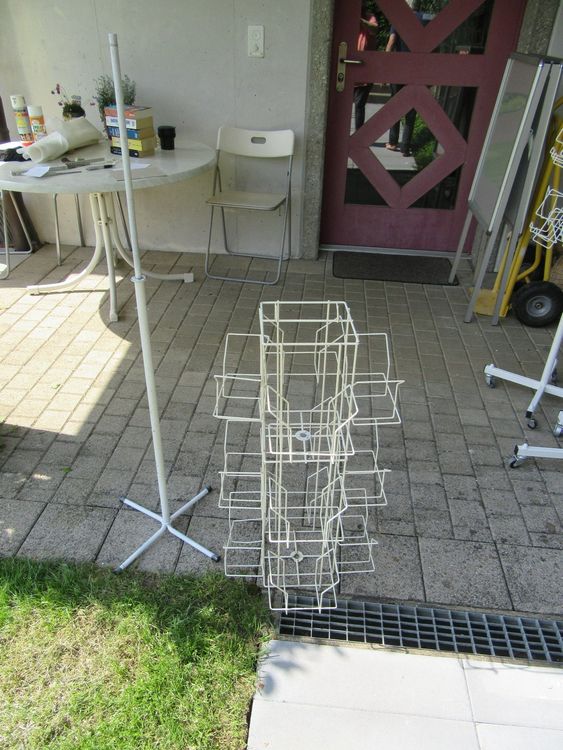 Holz Kartenständer Mit 4 Etagen - Praktischer Display-Ständer Für Postkarten & Grußkarten