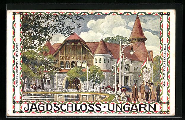 Cartoline postali: H. Kalmsteiner: Wien, Internationale Jag – Usato da Berlin venduto da bartko-reher