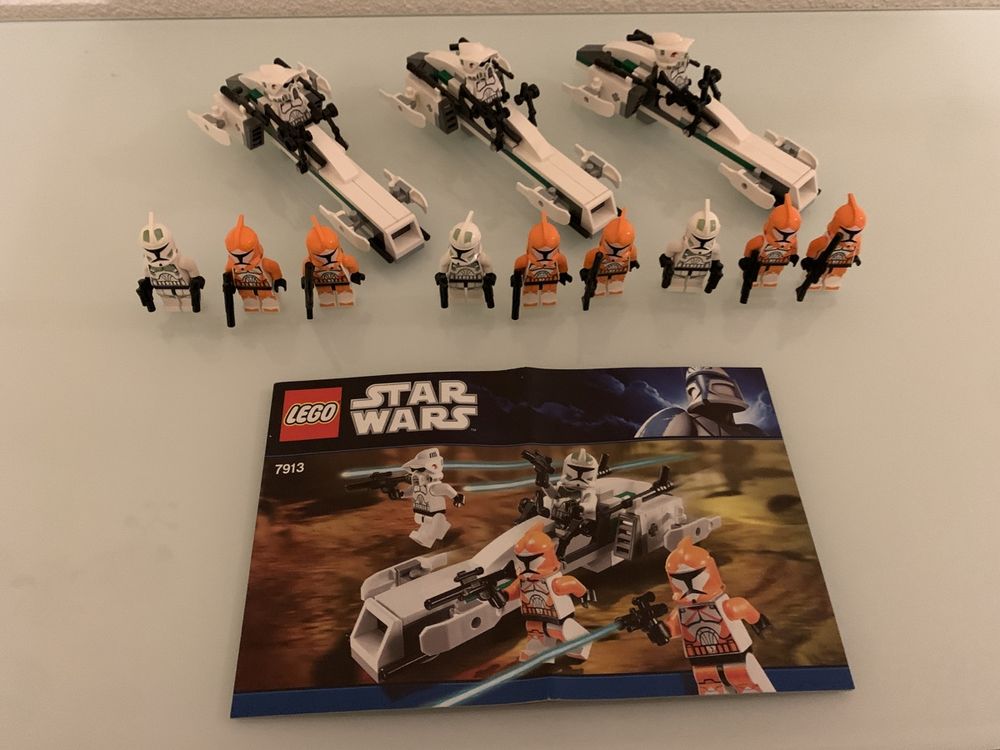 3x LEGO Star Wars 7913 Clone Trooper Set (Gebraucht) in Seltisberg für ...