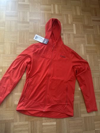 Sherpa Saipal Herren Zip Hoody, dunkelrot, M, PN 89.-