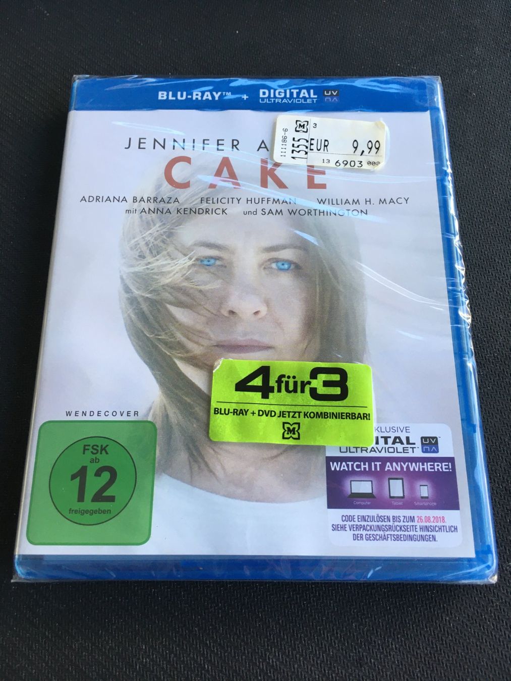 Tutti i DVDs: Cake [Blu-ray] (Neu) – Nuovo e nell'imballaggio originale da St.Gallen venduto da MedienJoe
