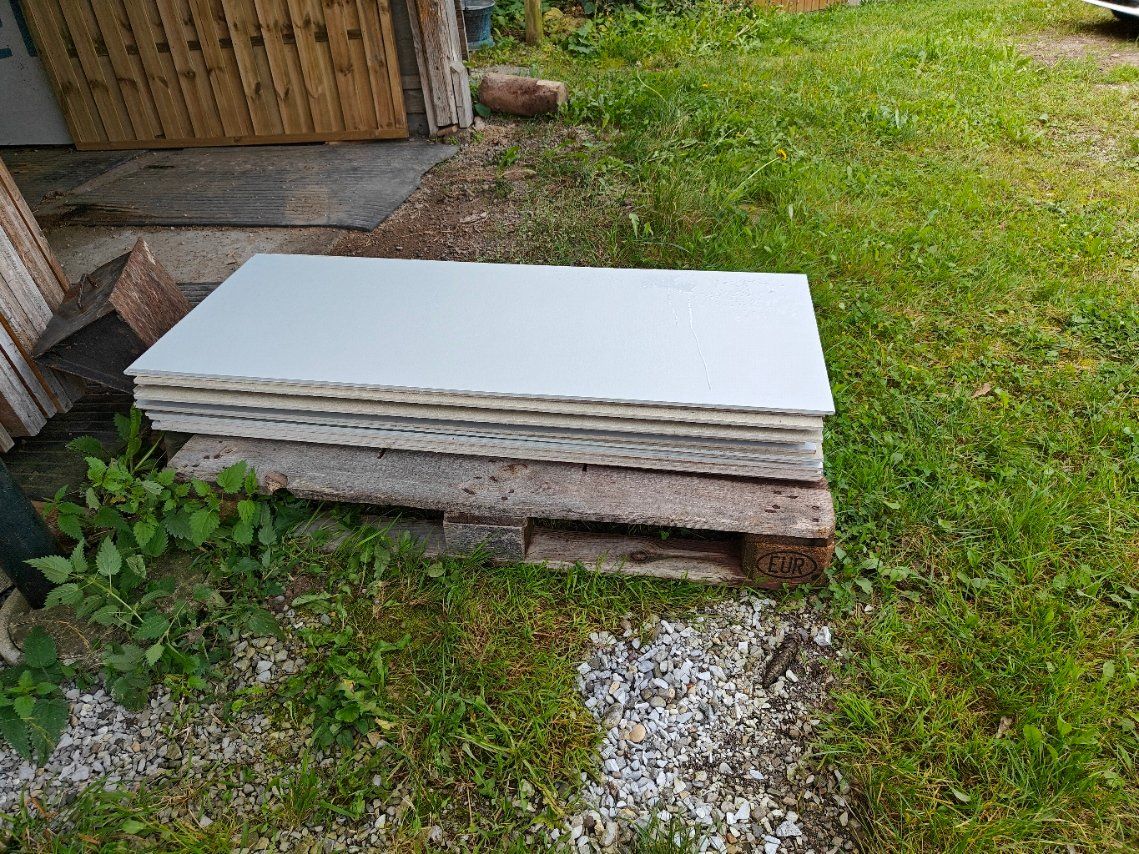Piatti di portata: HardiePanel Glatt Nebelgrau ca. 50cm x 120cm – Usato da Waldkirch venduto da Jerom77 2