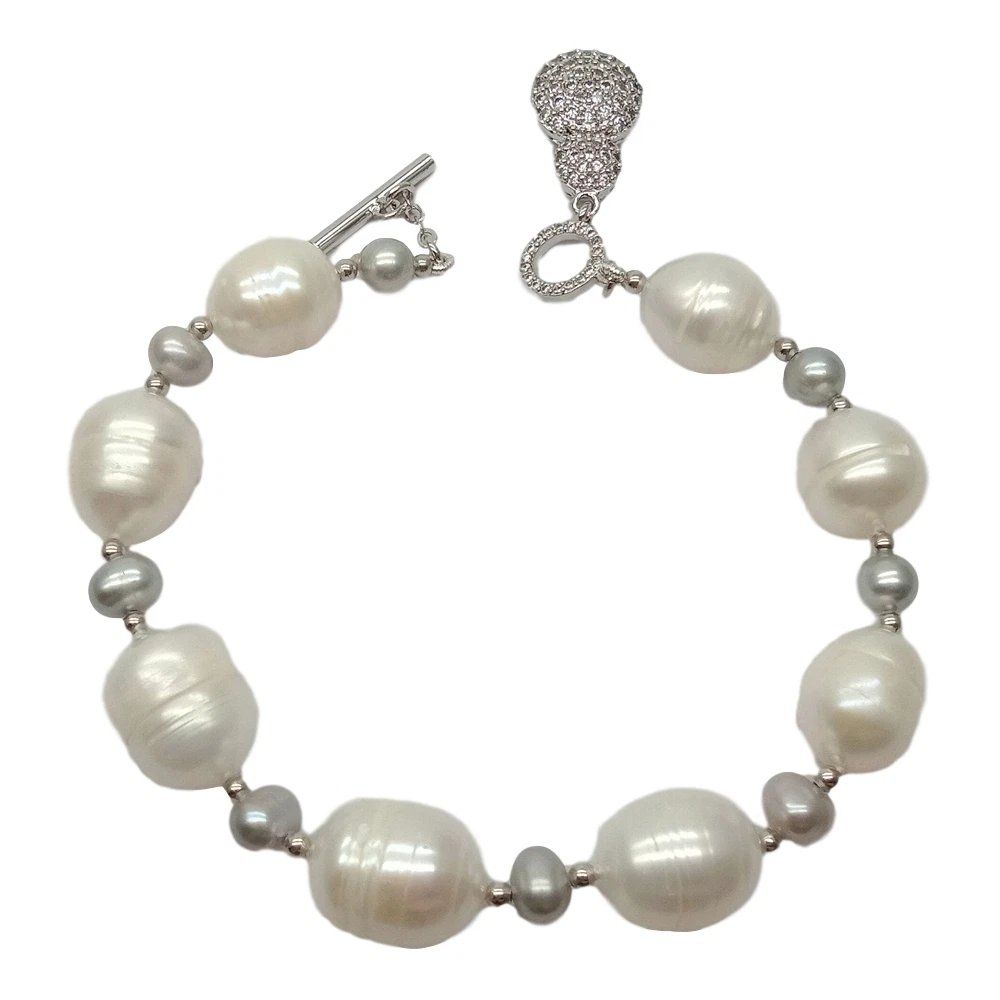 Bracciali & Braccialetti: Design Lua weiss Perlen Kristallen Armband Bracelet Perle – Nuovo (secondo la descrizione) da Prilly venduto da ilyria73 4