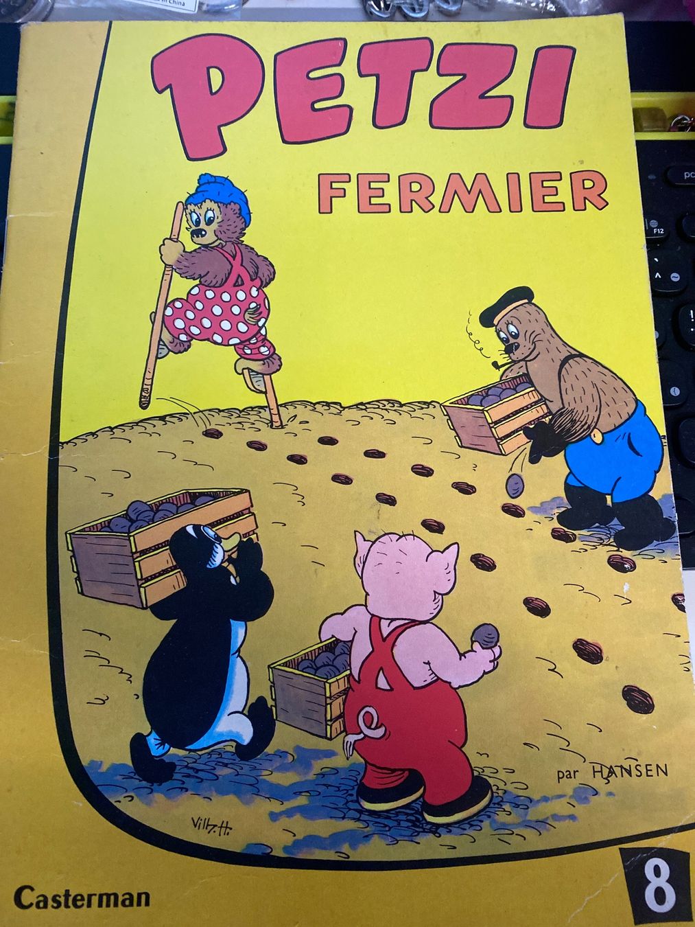 BD: Petzi Fermier 8 Casterman par Hansen – D'occasion à Le Brassus par cinema13