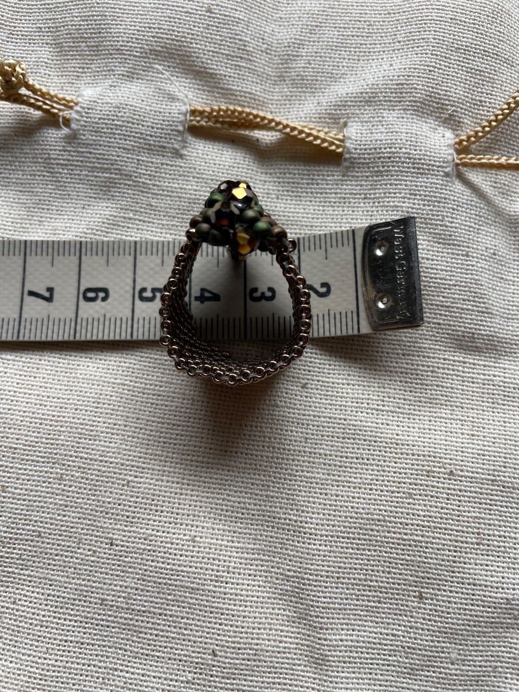 Altri gioielli: Modeschmuck - Set von 2 Ohrringen & Perlenring – Usato da Bourguillon venduto da gartenwohnen 1
