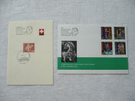 1966 / 69 2 Belege Concours Hippique Tramelan