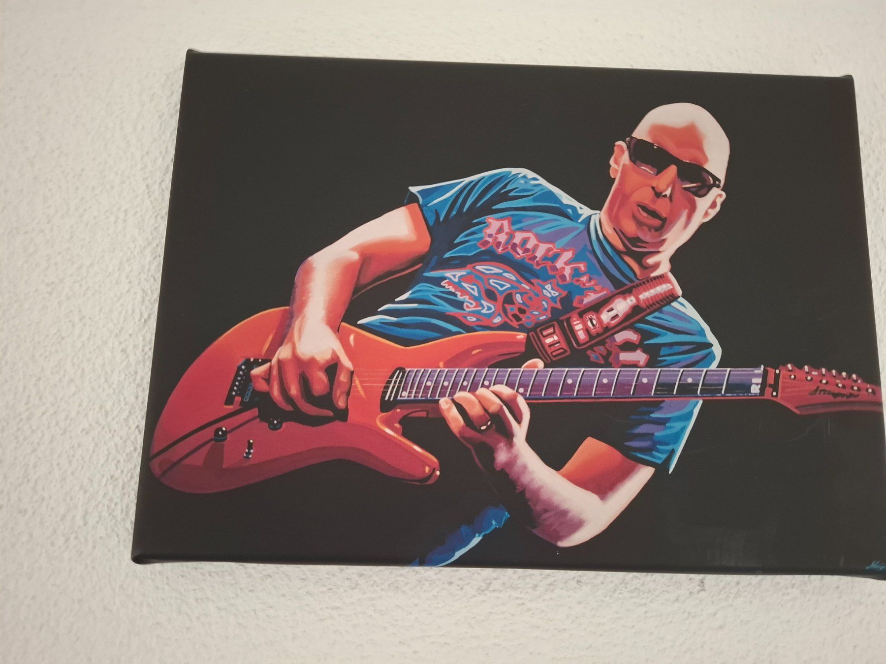 Poster & Bilder: Bild Joe Satriani 25X35cm – Gebraucht aus Glattbrugg von Orfilito