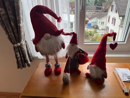 Wichtel Figuren 4er Set gebraucht
