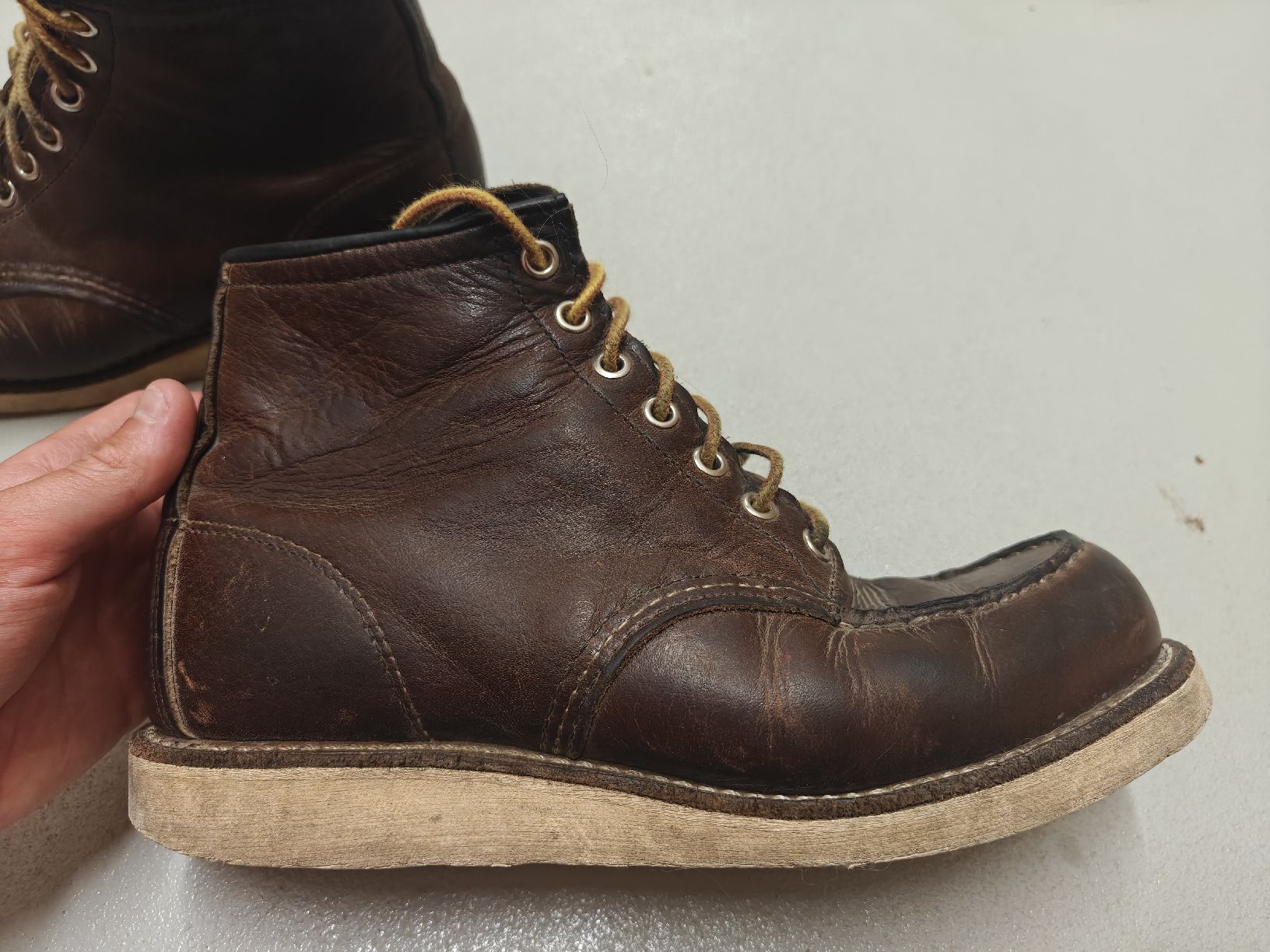 Red Wing Herrenschuhe: Redwing Moctoe Grösse 7,5 / 40,5 – Gebraucht aus Bern von wid_m7mh 4