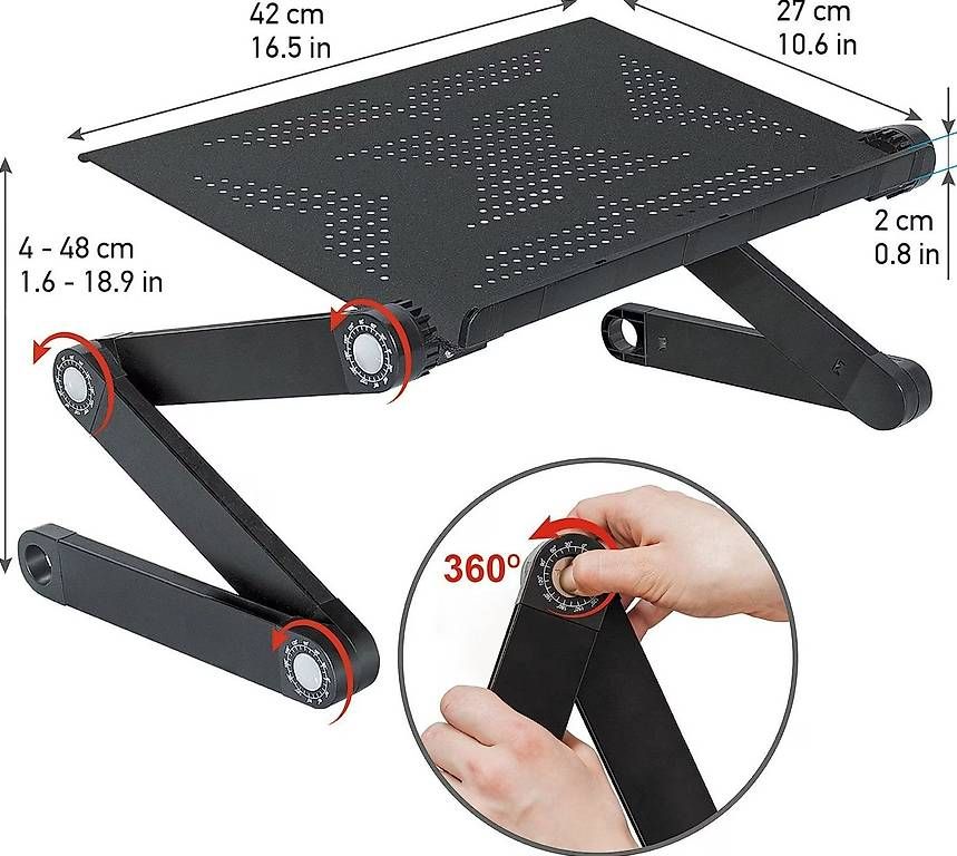 Racks & Cavalletti: Tatkraft Newton, Multifunktionaler Notebooktisch – Usato da Zürich venduto da Ciccione88 2
