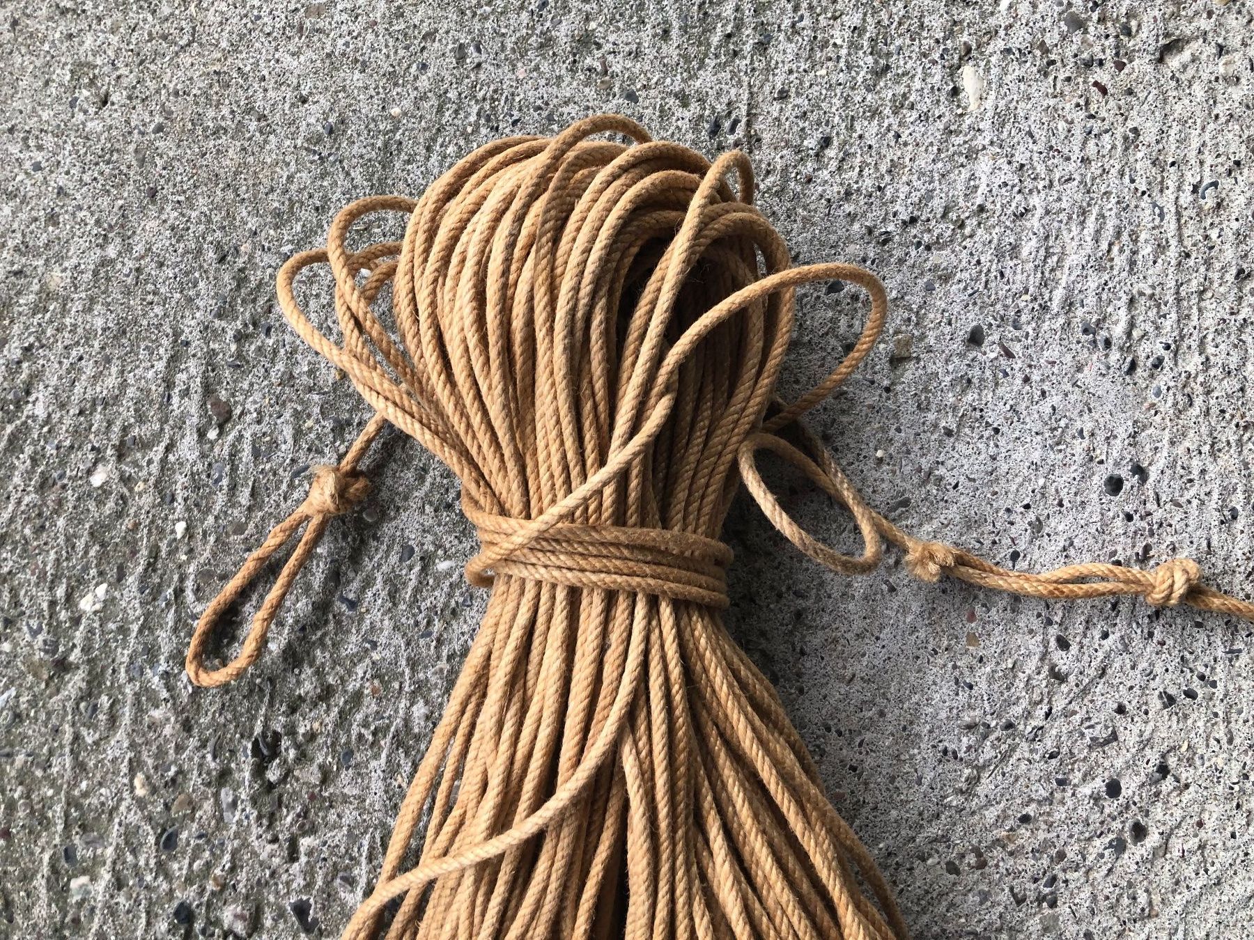 Seile: ca. 120 Meter Robustes Naturseil Jute – Gebraucht aus Schübelbach von Dolly990_2 1