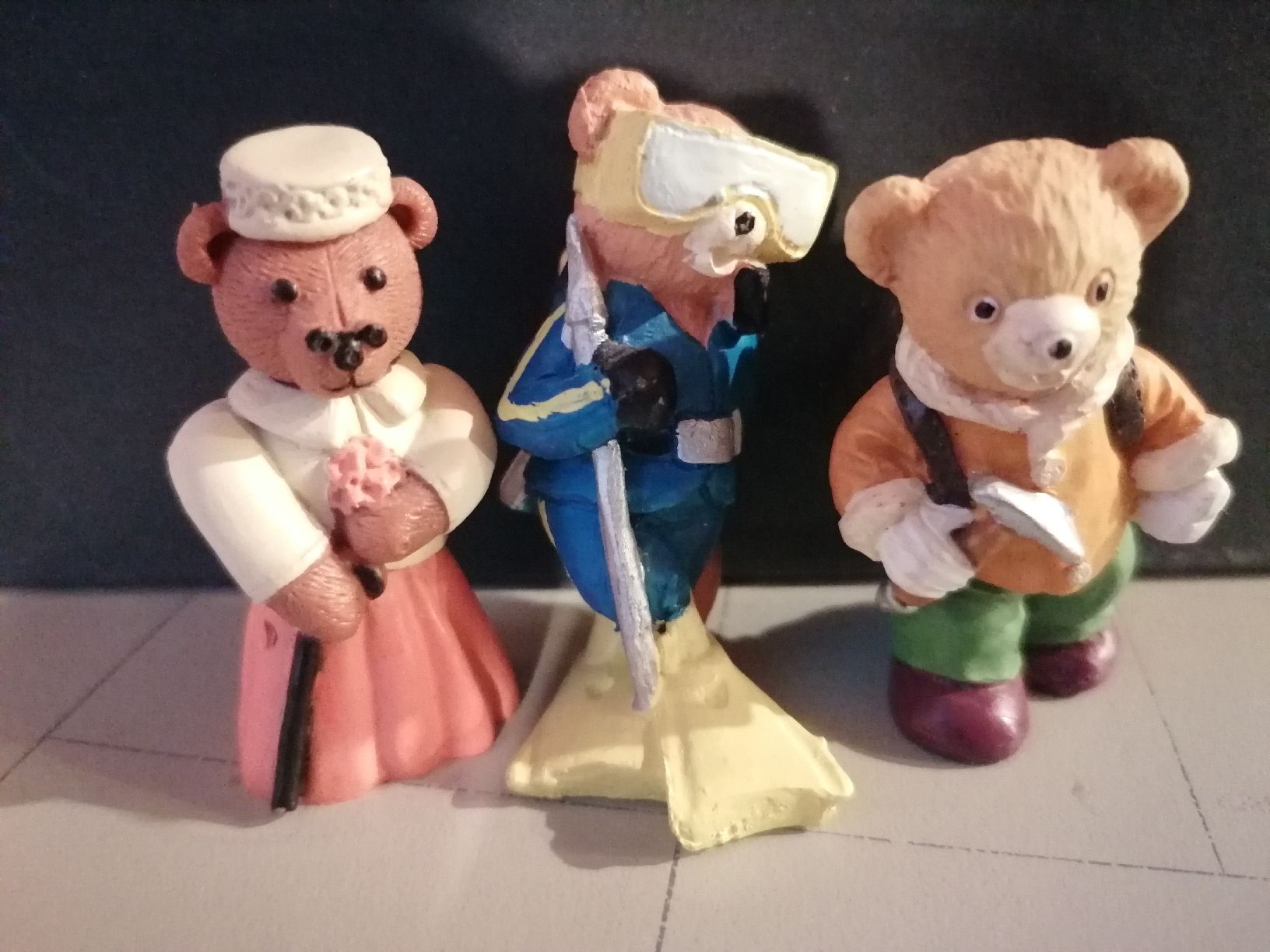 Figurines: Miniaturfiguren Bärchen – D'occasion à Kaltacker par Ddudi