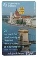 Telefonkarte Ungarn Budapest Börse