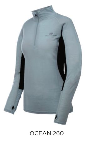 ROSTU MERINO MESH WOMEN´S 1/2 ZIP TOP
