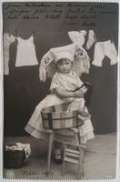 AK Ansichtskarte, Mädchen mit Puppe (XIV), 1903