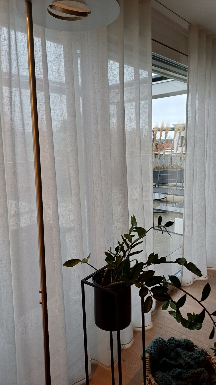 Tende: Stardecor Semi Dichte Tagesvorhänge. – Nuovo (secondo la descrizione) da Arlesheim venduto da savina01 1