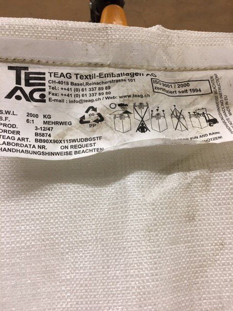 Altro in Decorazioni & Accessori: BigBag Schlaufensack weiss, ISO 9001 – Nuovo e nell'imballaggio originale da Wallisellen venduto da Recytech 2