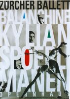 ZUERCHER OPERNHAUS BALLETT BALANCHINE 1997 - Original Plakat