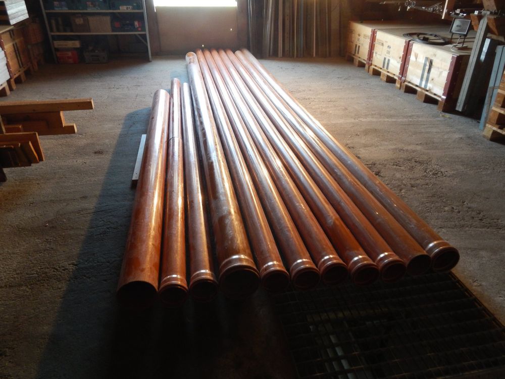 PVC Rohre Kanalisationsrohre, diverse Formteile (Neu (gemäss ...