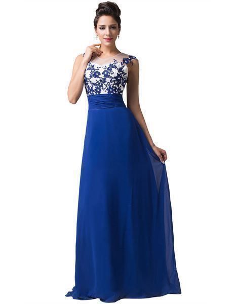 Vestiti: Abendkleid Brautkleid Royalblau 32/34 – Nuovo e nell'imballaggio originale da turbenthal venduto da lory300zx 2