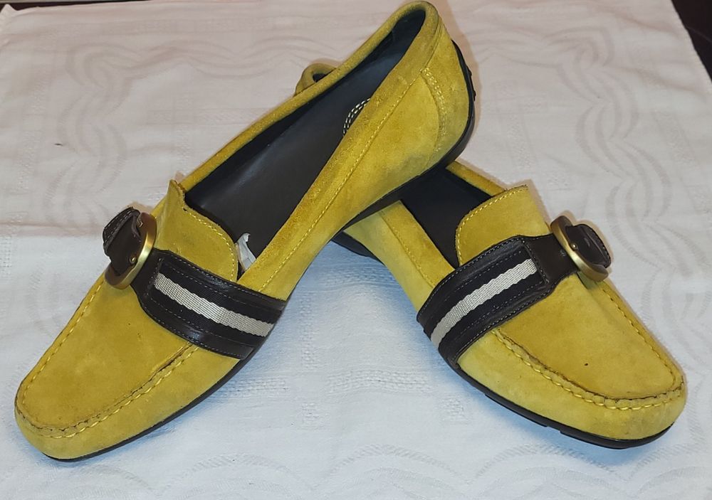 Bally Schuhe Sneaker GR. 9 = 40 mit Valinsbett Made in Italy Kaufen