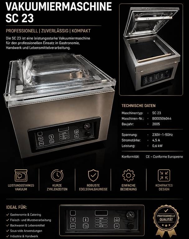 Tutte le macchine: Vakuum Maschine – Usato da Eiken venduto da Sandro7307