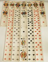 Vintage Bakelit Bridge-Set – Komplett mit 2 Decks & Bleistif