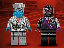 2 Lego neue Ninjago figur Zane+Nindroid