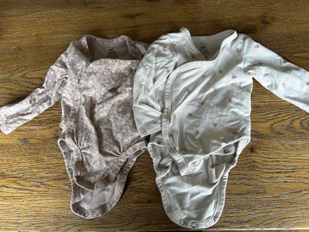 Bodys langarm H&M 2er Pack Grösse 62 / 2-4Monate