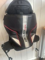 Vanucci Motorrad Racing Rucksack schwarz wie neu