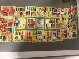Fussball Sticker Panini WM 2022 Collection Konvolut