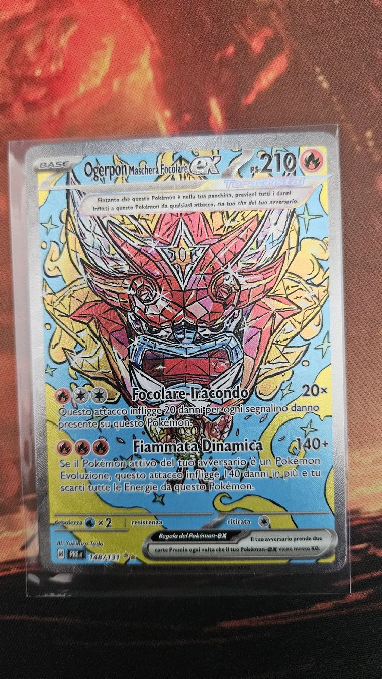 Pokémon Carte collezionabili: ogerpon 148/131 – Nuovo (secondo la descrizione) da Castel San Pietro venduto da pie_k8j6