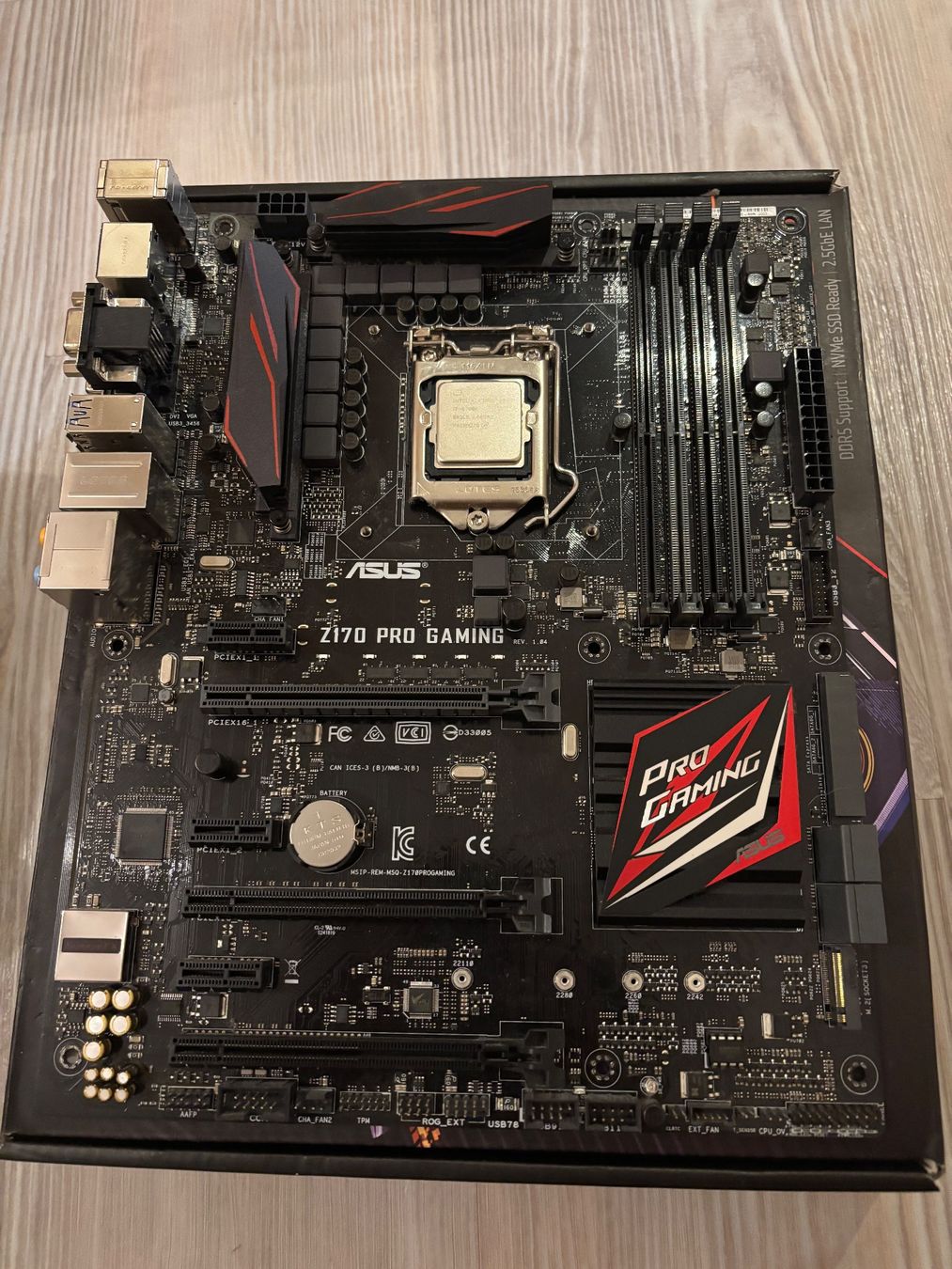 Intel Mainboards: Asus Z170 + i7 6700k – Gebraucht aus Weinfelden von PC_4_live